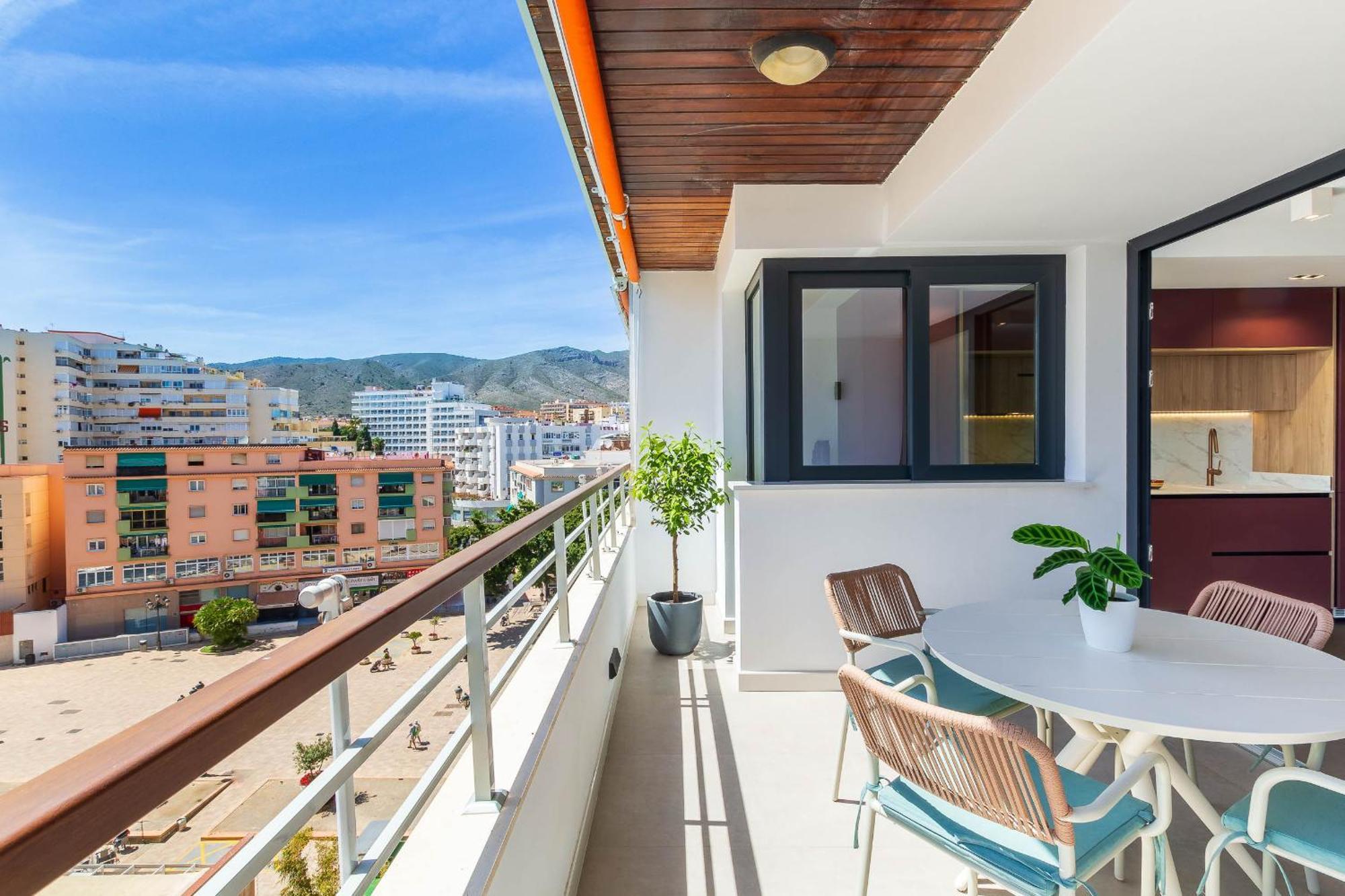 Апартаменти La Nogalera, Piscina, Playa Y Ocio Торремолінос Екстер'єр фото